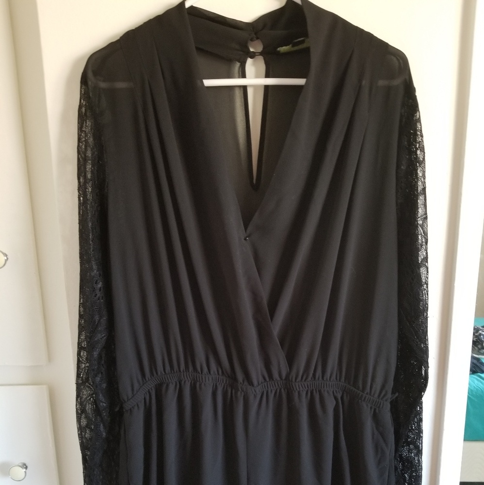 Forever 21 Plus Black Romper